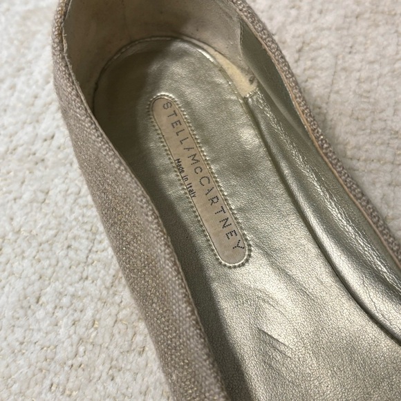 Stella McCartney flats rare linen burlap size 38 -7 - Picture 4 of 10